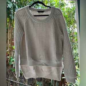 Chunky sweater, off white